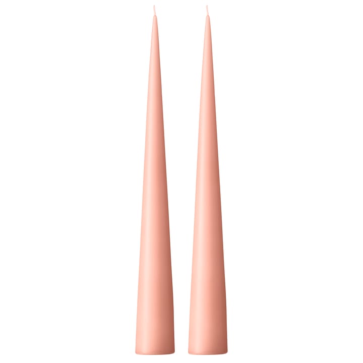ester and erik シャンデリアキャンドル 37 cm 2本セット マット - powder beige 20 - Ester & erik | エスター & エリック