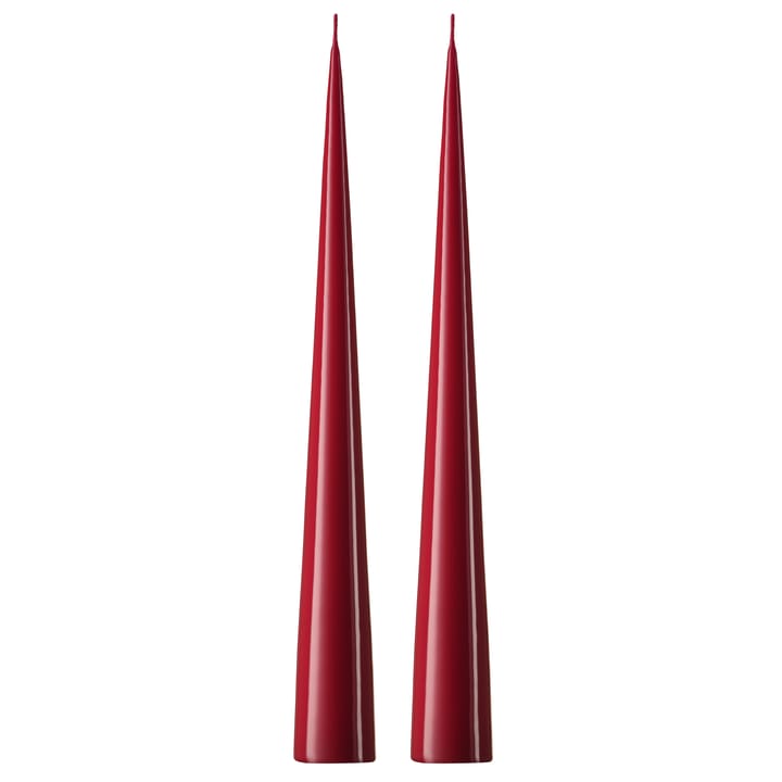 ester and erik シャンデリアキャンドル 37 cm 2本セット 艶 - wine red 44-0 - Ester & erik | エスター & エリック