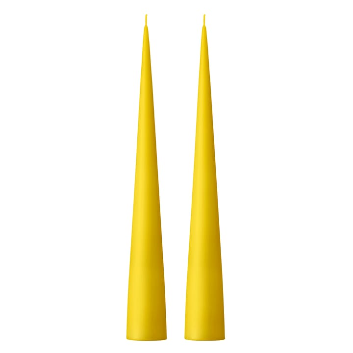 ester and erik シャンデリアキャンドル 37 cm 2本セット マット - yellow 15 - Ester & erik | エスター & エリック