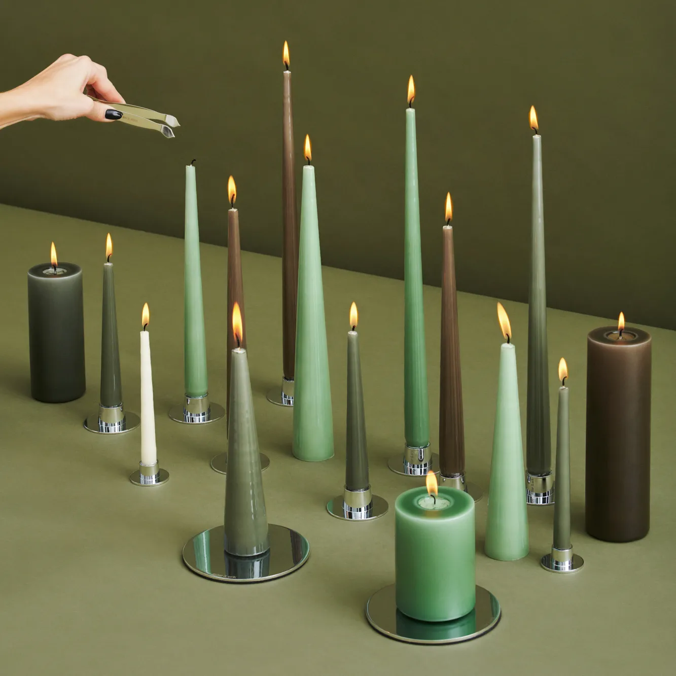 ester and erik ライト 4本セット 艶, green soil, 42 cm ester & erik | エスター & エリック