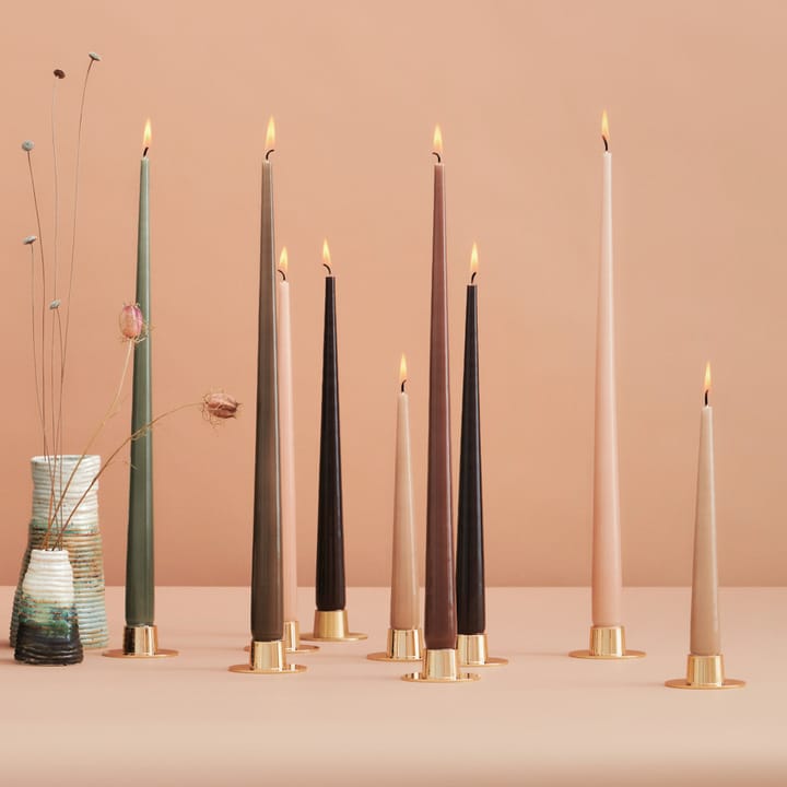 ester and erik キャンドル 42 cm 4パック ミリタリー グリーン, Lacquered ester & erik | エスター & エリック