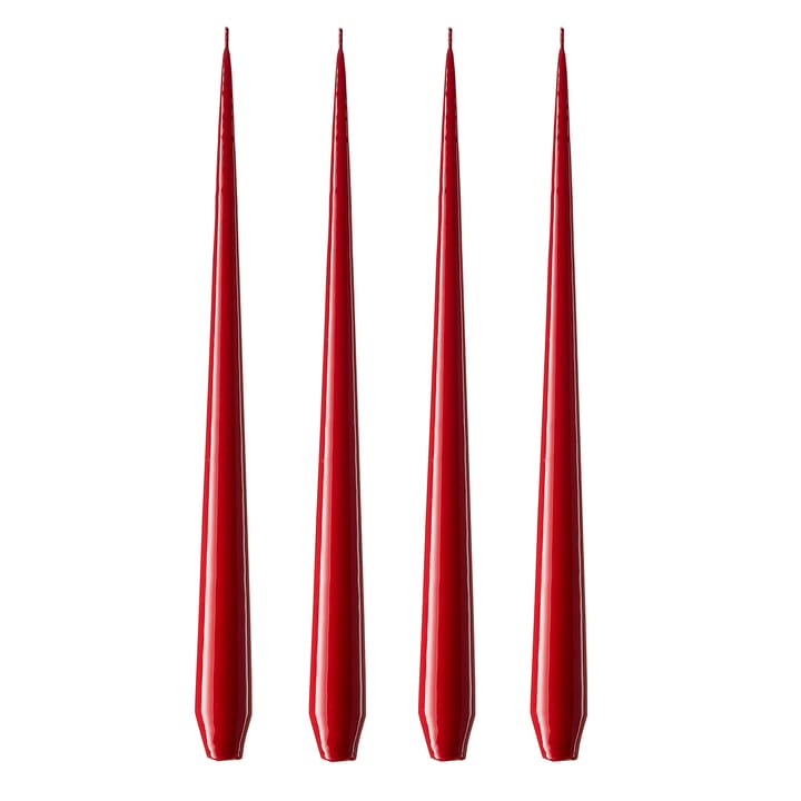 ester and erik キャンドル 42 cm 4パック ダーク red - Lacquered - Ester & erik | エスター & エリック