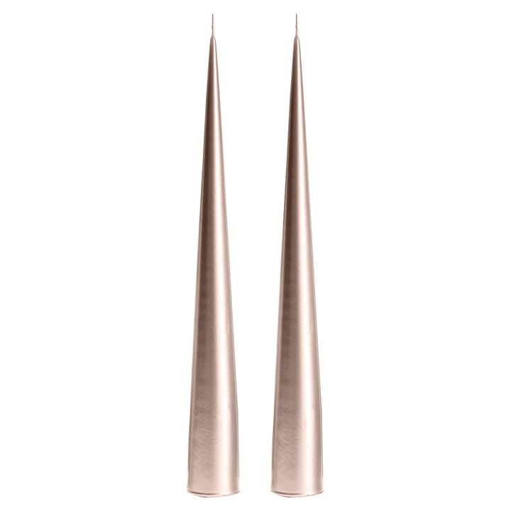 ester and erik cone キャンドル 34 cm 2パック メタルlic - champagne 94 - Ester & erik | エスター & エリック