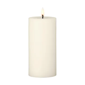 ester & erik ブロックキャンドル LED - 06 Ivory, 15 cm - ester & erik | エスター & エリック