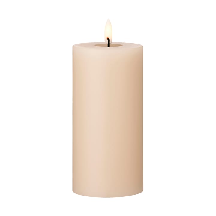 ester & erik ブロックキャンドル LED - 11 Ice Latte, 15 cm - Ester & erik | エスター & エリック