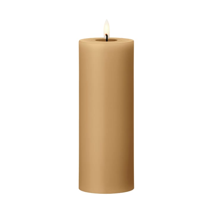 ester & erik ブロックキャンドル LED - 27 Almond butter, 20 cm - Ester & erik | エスター & エリック