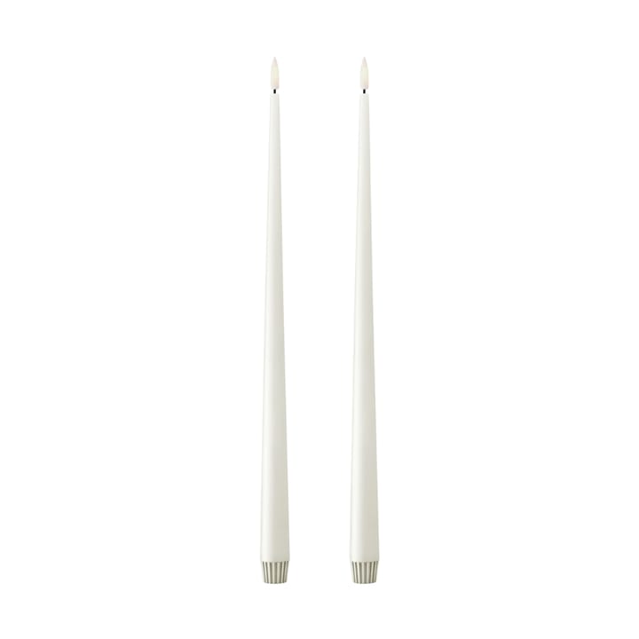 ester & erik テーパードキャンドル LED 40 cm 2本 - 10 Silky - Ester & erik | エスター & エリック