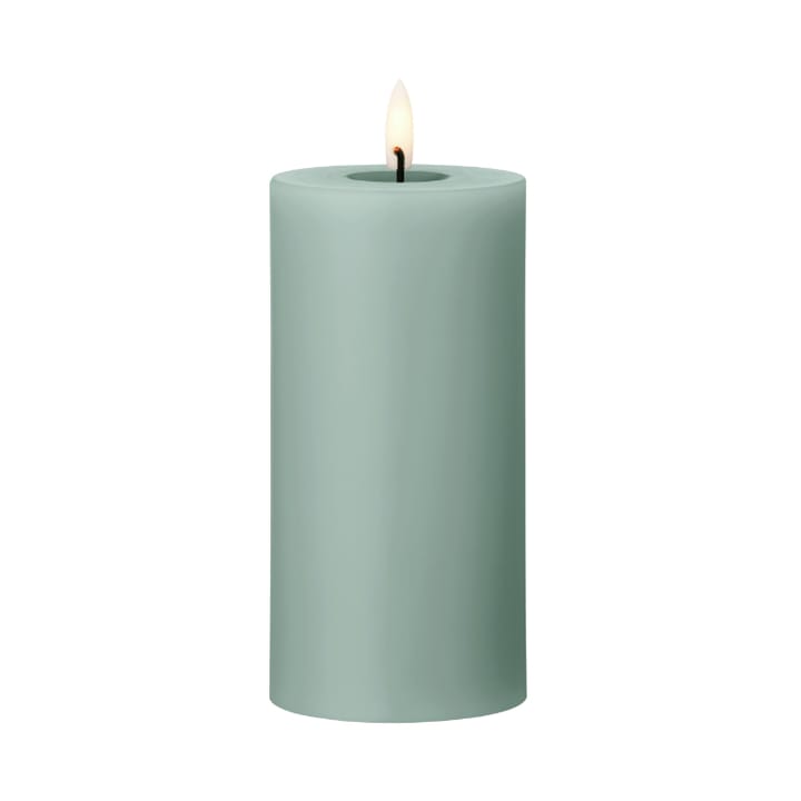 ester & erik ブロックキャンドル LED - 67 Jade stone, 15 cm - Ester & erik | エスター & エリック