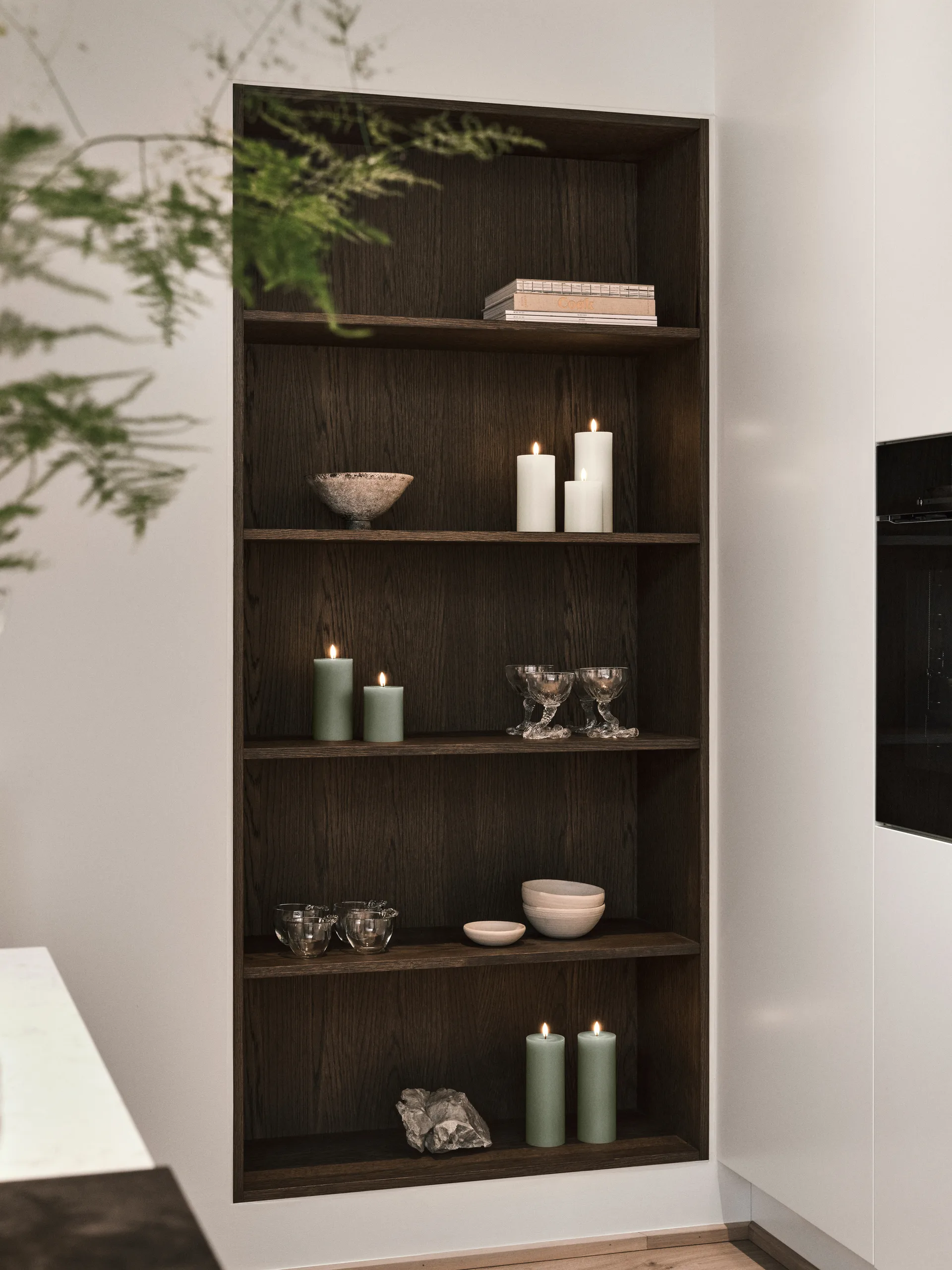 ester & erik ブロックキャンドル LED, 69 Artichoke, 10 cm ester & erik | エスター & エリック