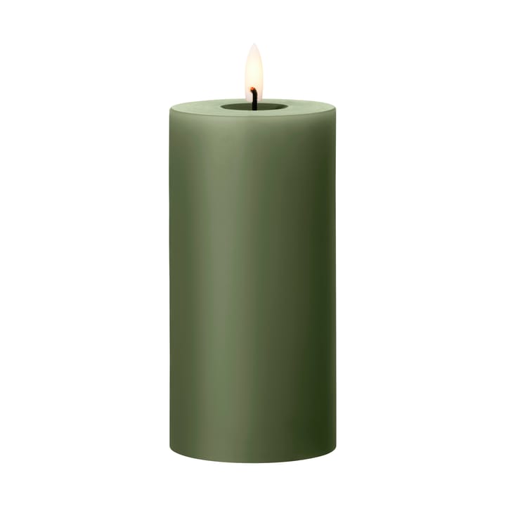 ester & erik ブロックキャンドル LED - 70 Green Soil, 15 cm - Ester & erik | エスター & エリック