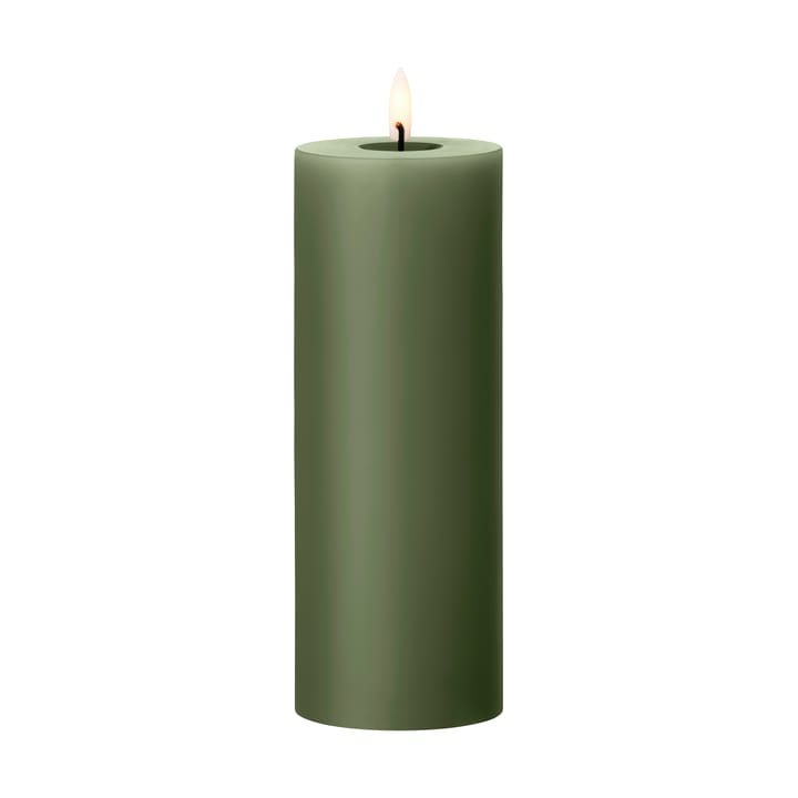 ester & erik ブロックキャンドル LED - 70 Green Soil, 20 cm - Ester & erik | エスター & エリック