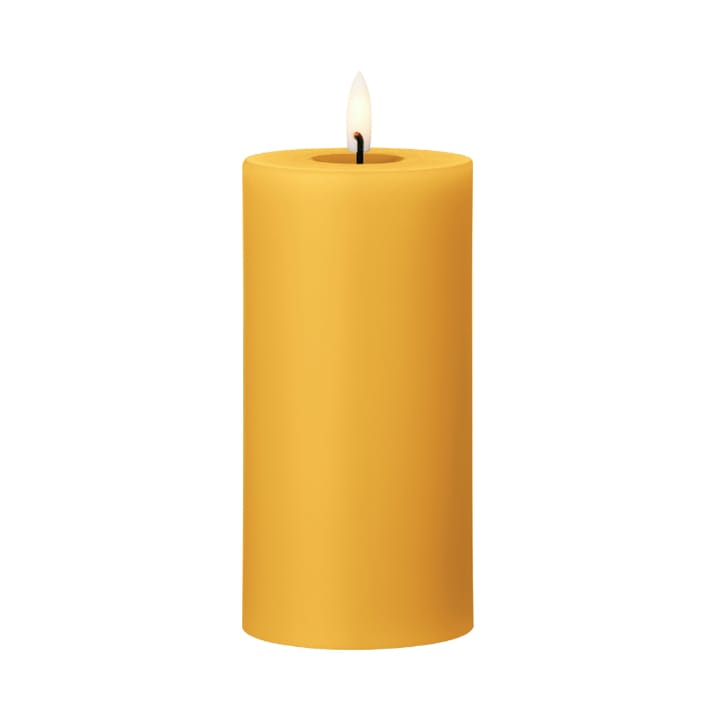 ester & erik ブロックキャンドル LED - 85 Mango, 15 cm - Ester & erik | エスター & エリック