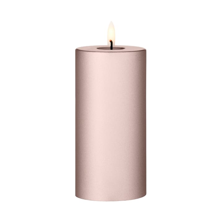 ester & erik ブロックキャンドル LED - 94 Champagne Metallic, 15 cm - Ester & erik | エスター & エリック
