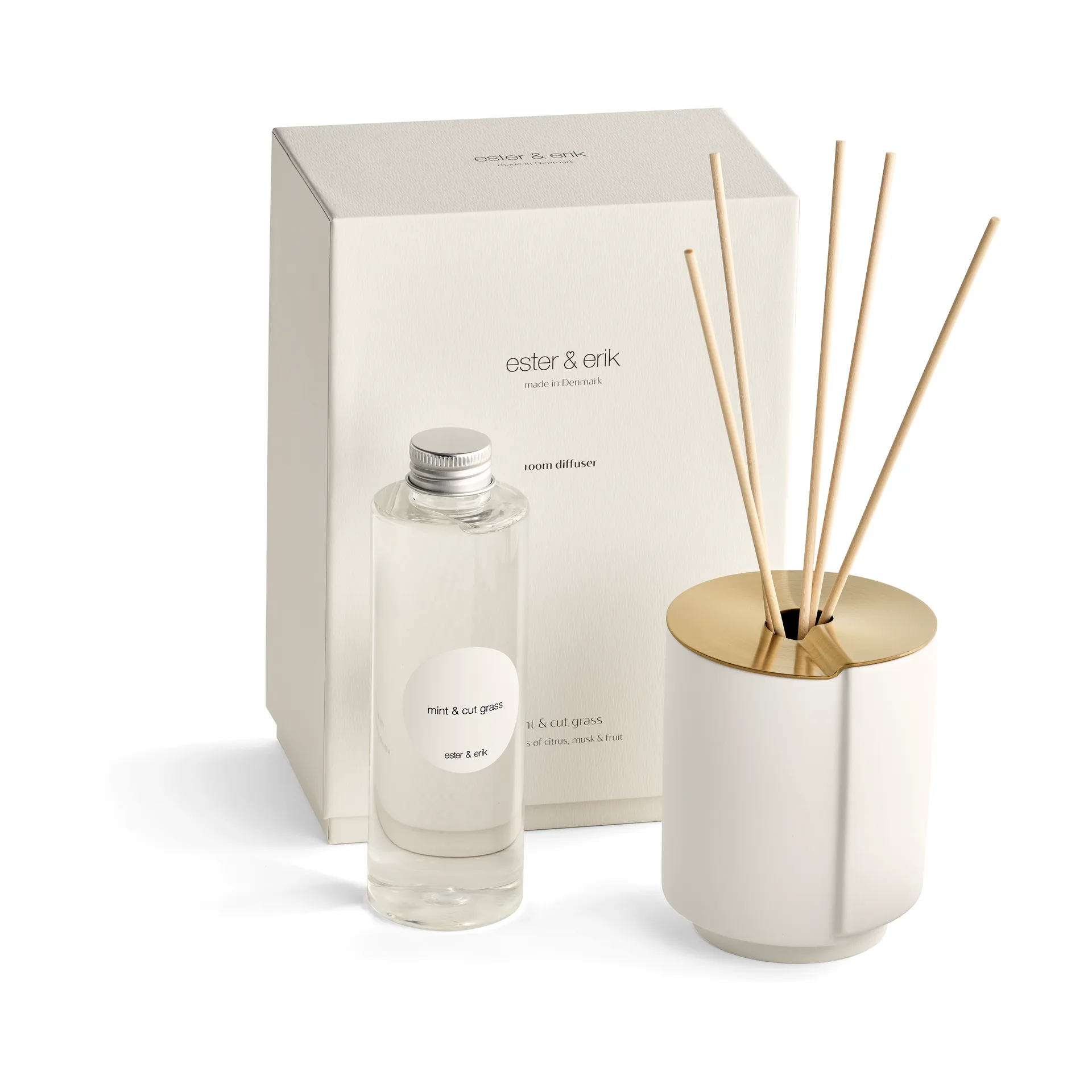 ester & erik アロマディフューザー, Mint & cut grass ester & erik | エスター & エリック