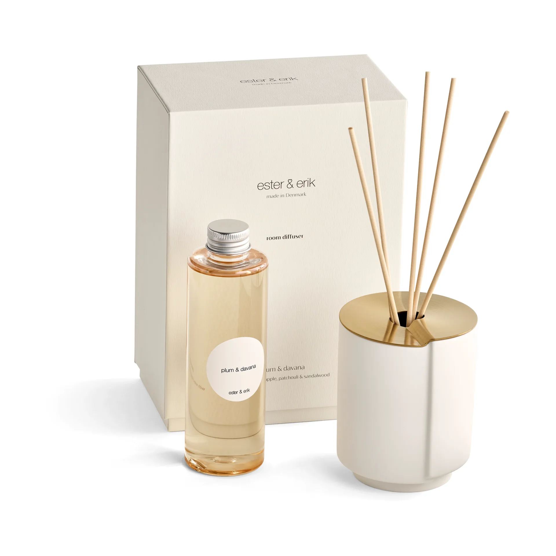 ester & erik アロマディフューザー, Plum & davana ester & erik | エスター & エリック
