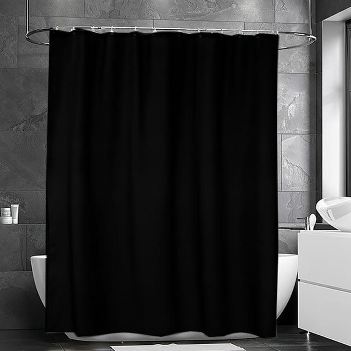 Match シャワーカーテン 200x240 cm - extra high (black) - Etol Design | エトルデザイン