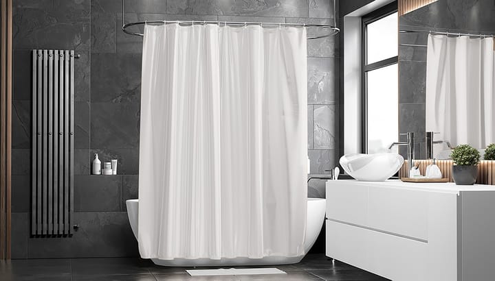 Match シャワーカーテン 200x240 cm (extra hight), white Etol Design | エトルデザイン