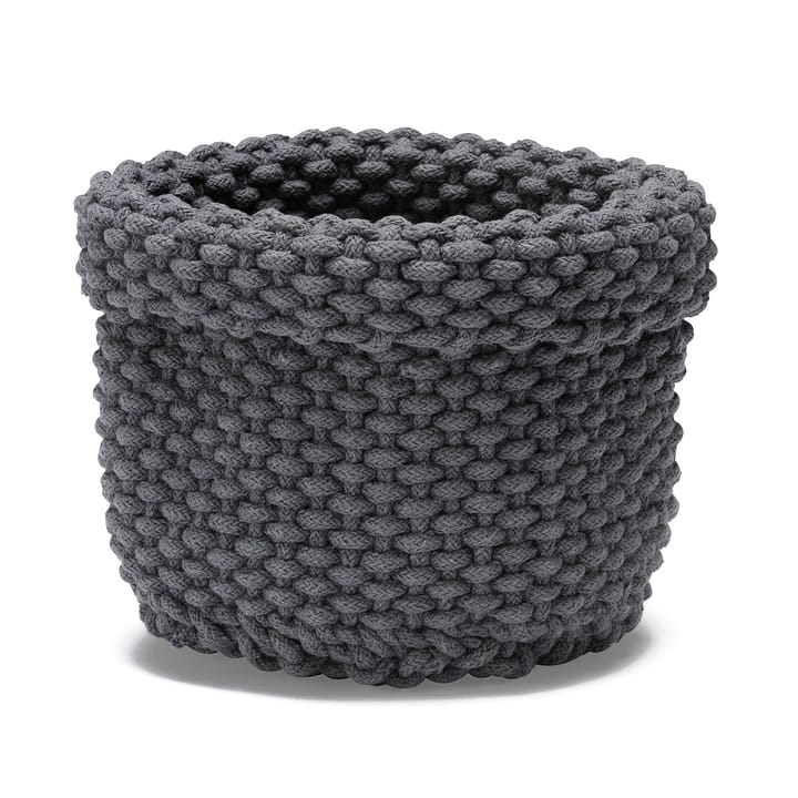 Rope 収納バスケット - graphite grey - Etol Design | エトルデザイン