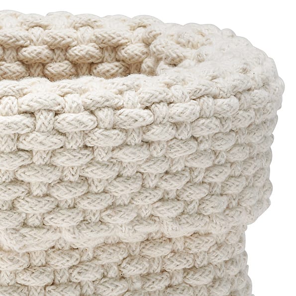 Rope 収納バスケット, nature white Etol Design | エトルデザイン