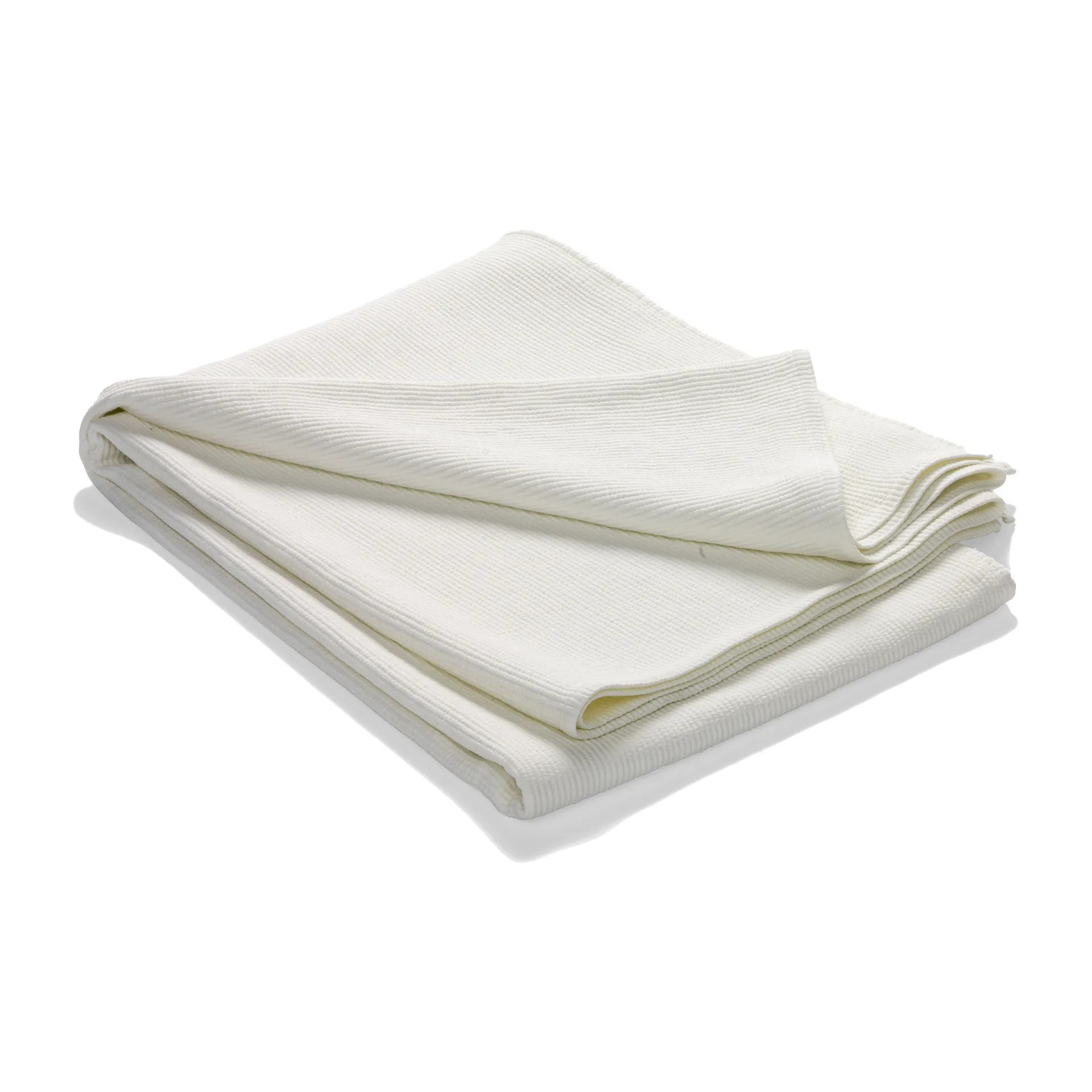 Stripe ベッドスプレッド ストーンウォッシュ コットン 180x260, Off white Etol Design | エトルデザイン