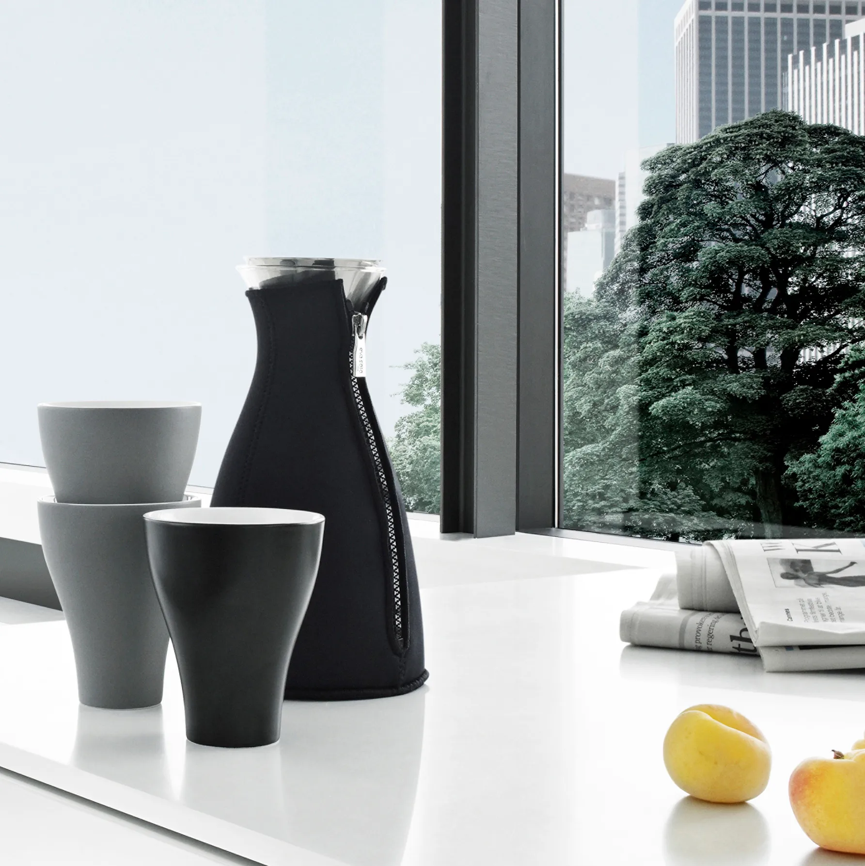 Eva Solo ガラスカラフェ 1 L, Stainless steel Eva Solo | エバソロ