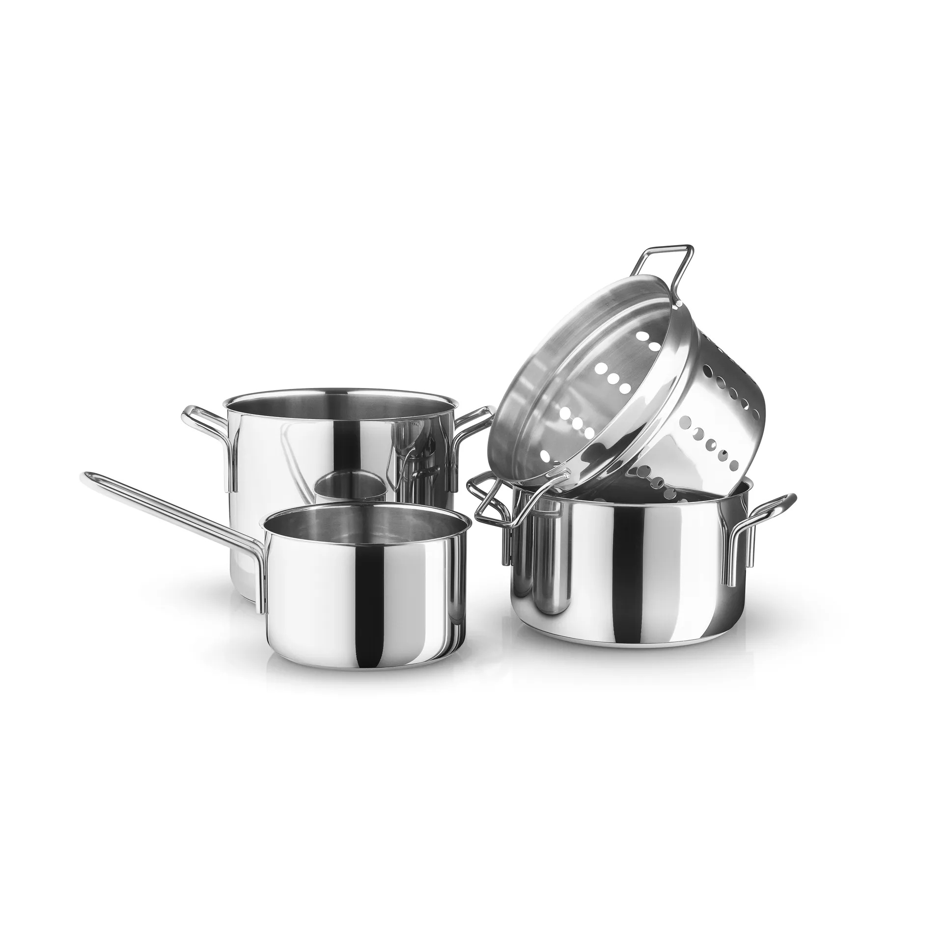 Eva Trio ステンレススチール クックウェアセット 4ピース, Stainless steel Eva Solo | エバソロ