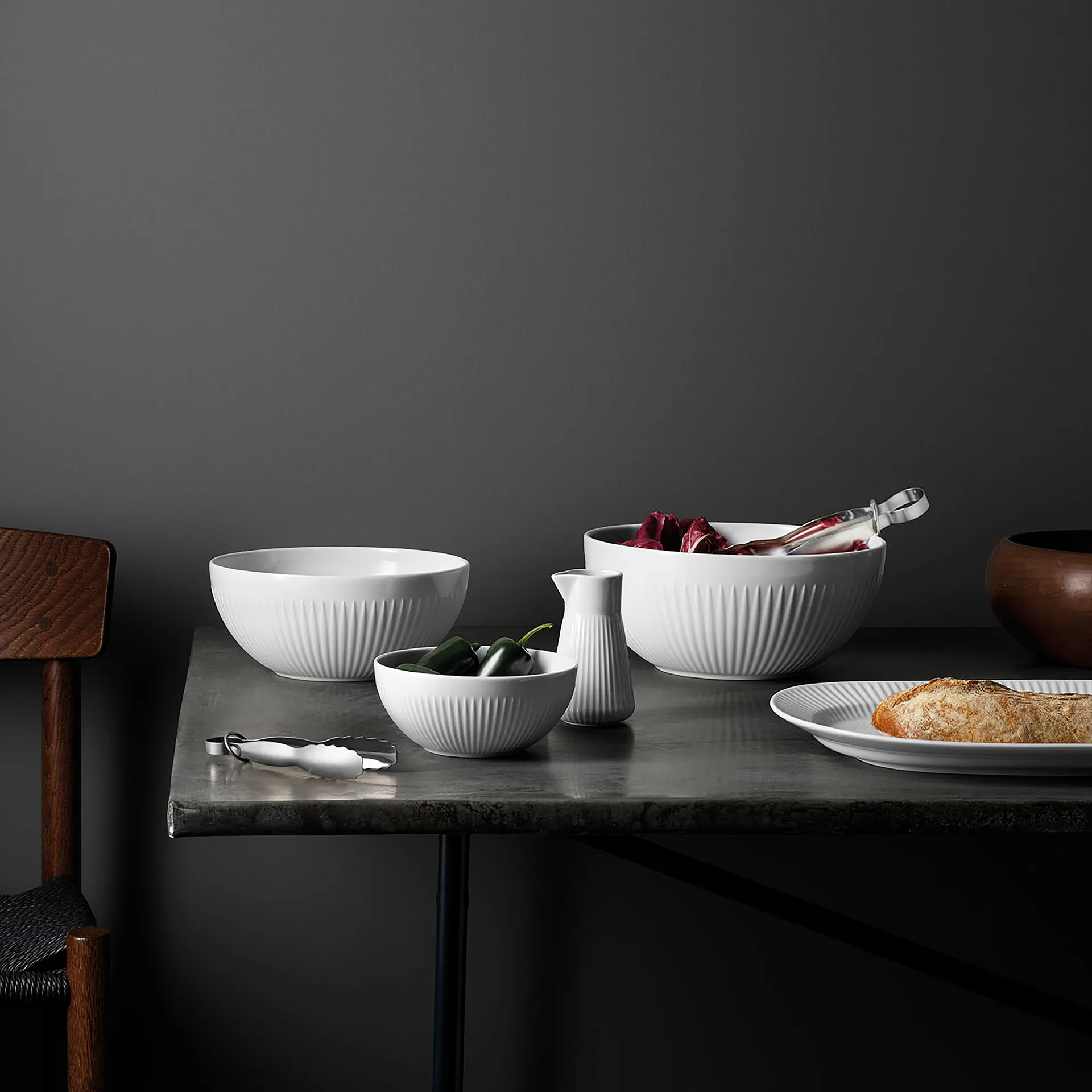 Eva Trio Legio Nova ボウル ホワイト, 0.5 l Eva Solo | エバソロ