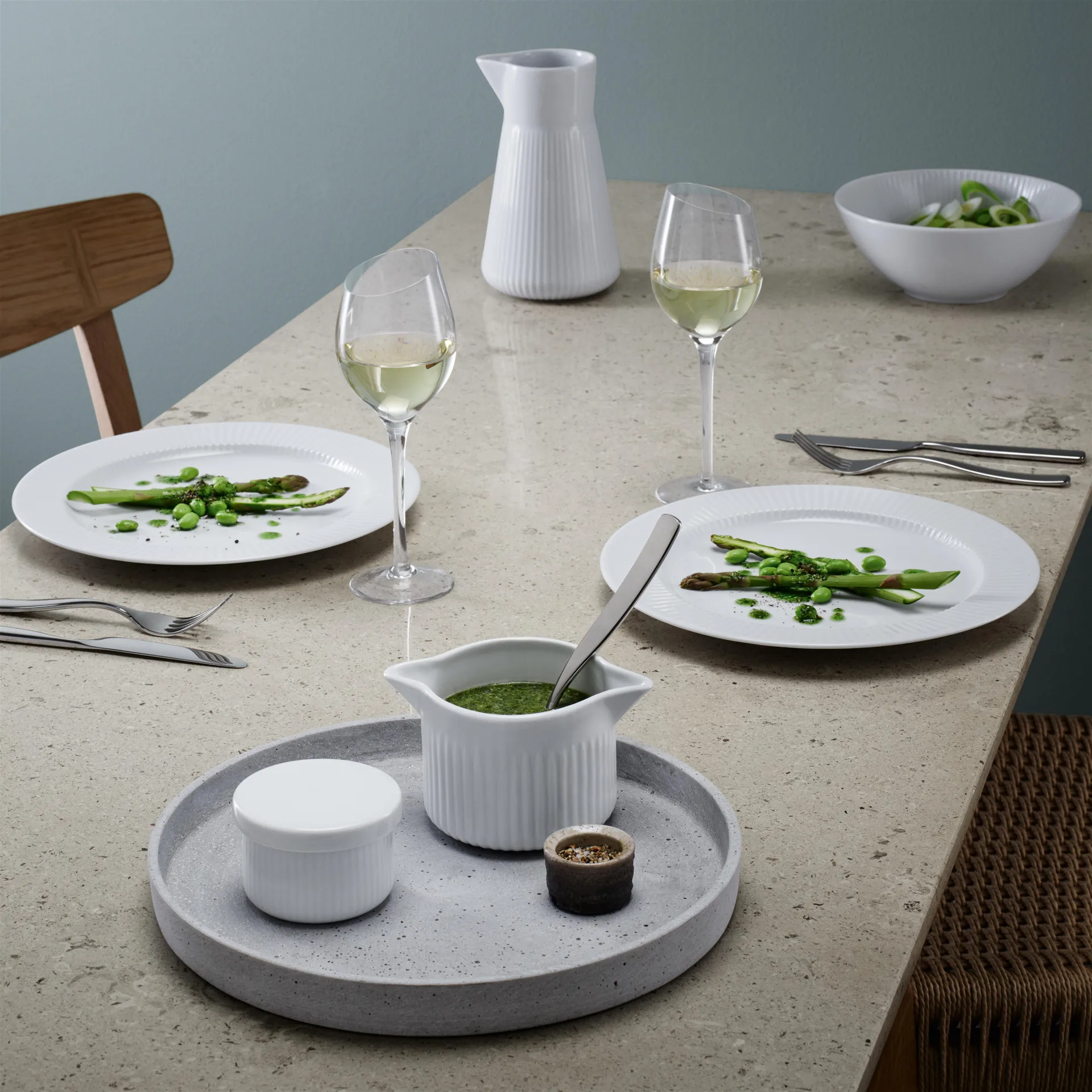 Eva Trio Legio Nova ソースボート, white Eva Solo | エバソロ