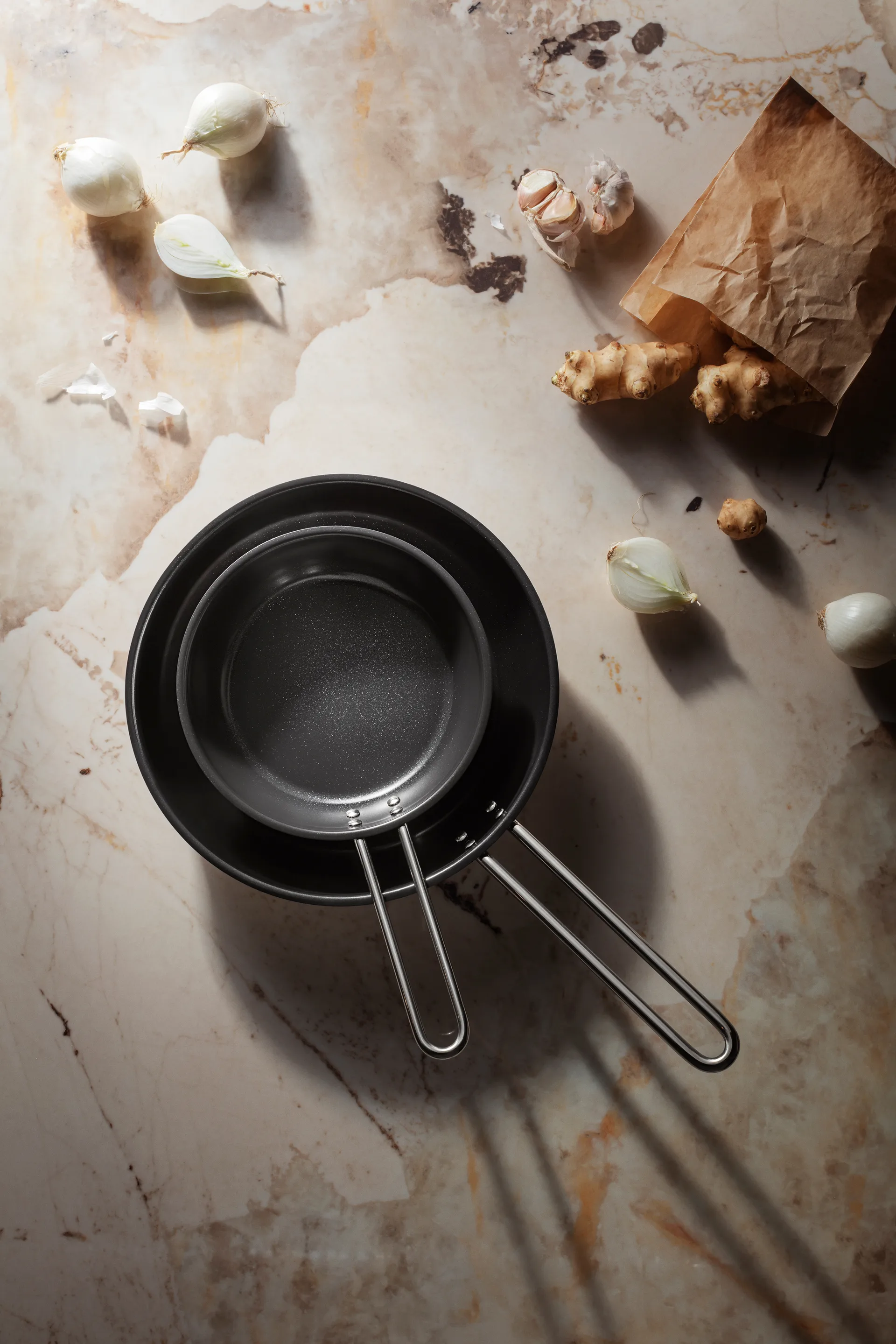 Eva Trio ステンレススチール Slip-Let セラミックフライパン, 30 cm Eva Solo | エバソロ