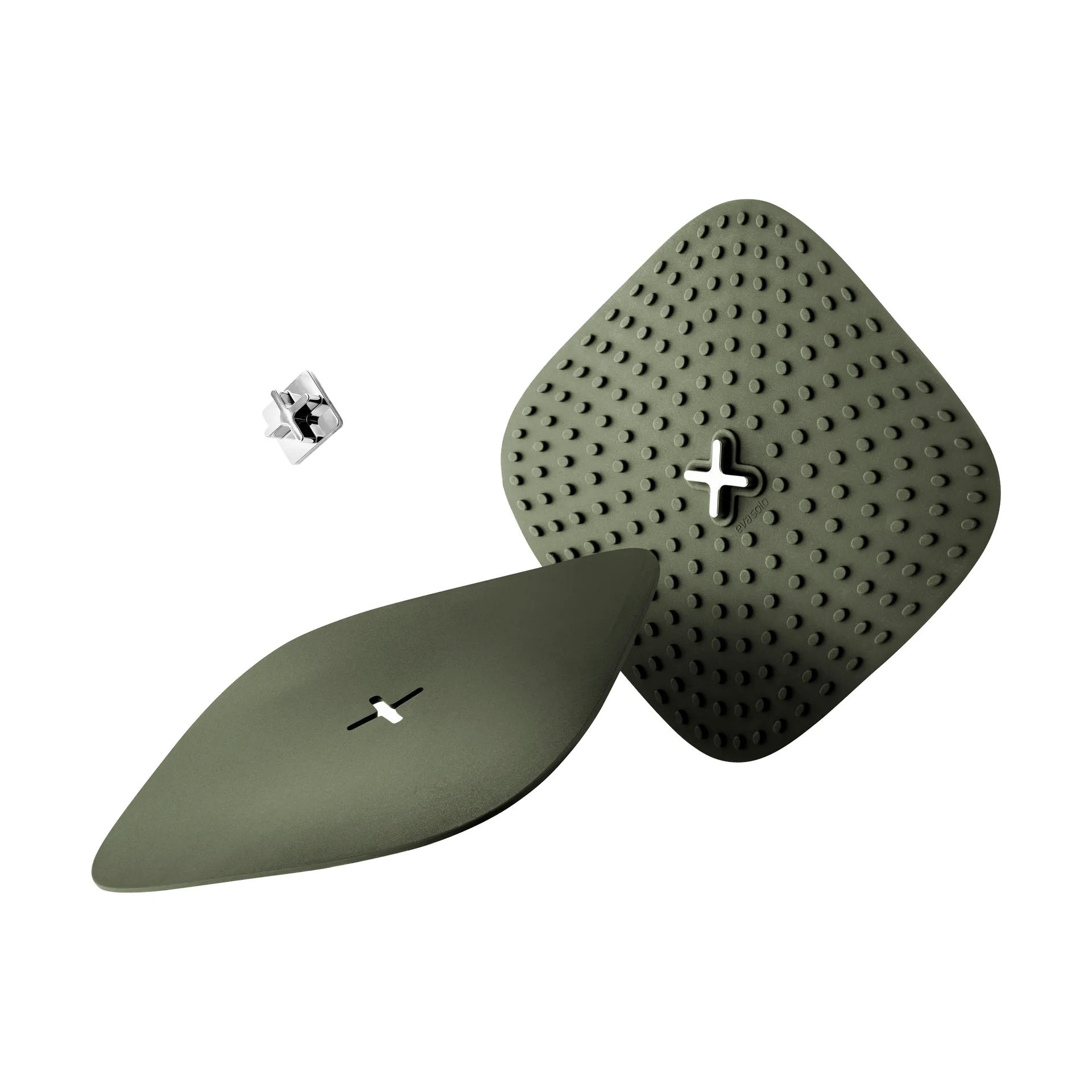 Green Tool フック付き鍋ホルダー 18x18 cm 2-pack, Green Eva Solo | エバソロ