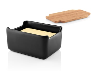 Nordic kitchen バター容器 & オーク蓋 10x15 cm - Black - Eva Solo | エバソロ