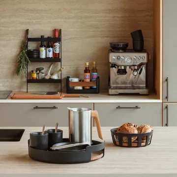 Nordic kitchen ブレッドボックス - Black, large, Ø24.5 cm - Eva Solo | エバソロ