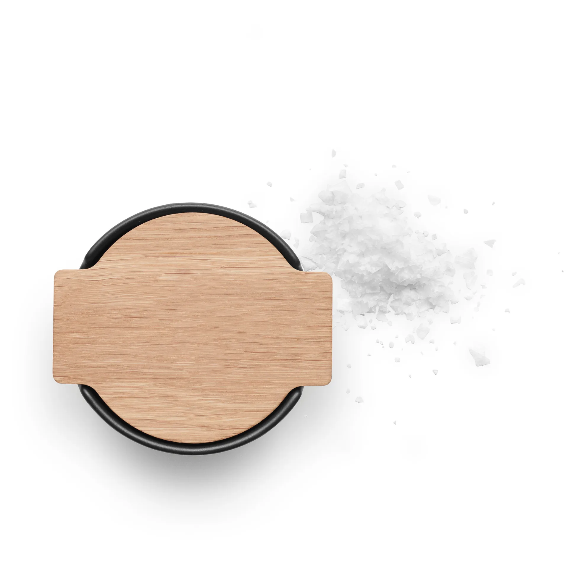 Nordic Kitchen salt 蓋付きジャー, black Eva Solo | エバソロ