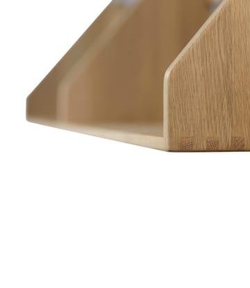 B5 シェルフ 21x100 cm - Oak nature lacquered - FDB Møbler