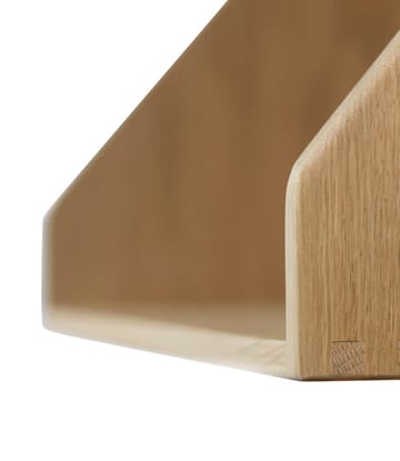 B5 シェルフ 21x40 cm - Oak nature lacquered - FDB Møbler