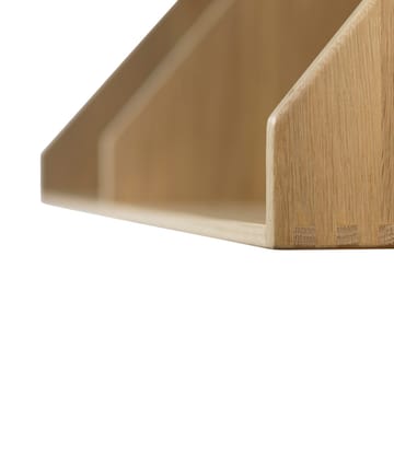 B5 シェルフ gloss 5 80x21 cm - Oak nature lacquered - FDB Møbler