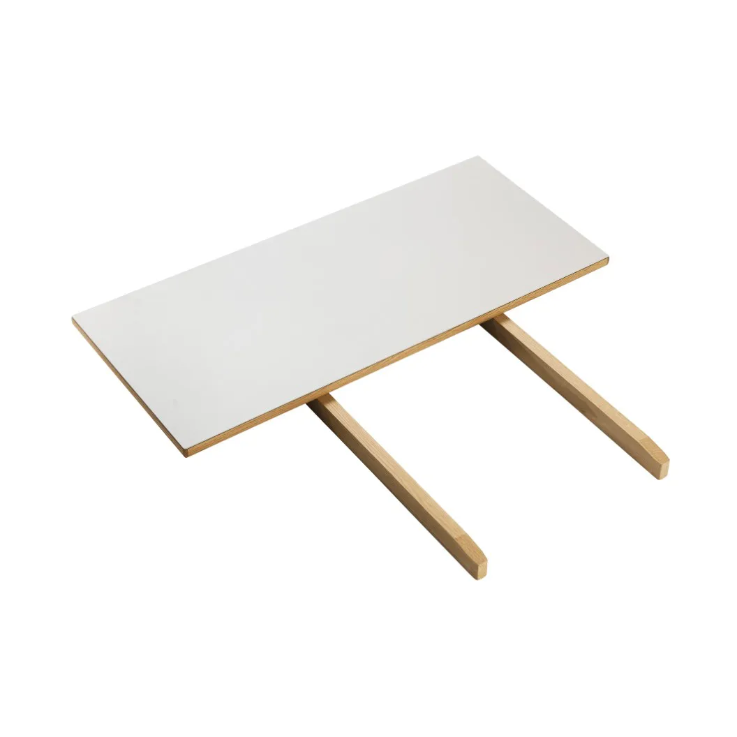 C35 テーブル extension leaf, 82x37 cm light grey-oak nature lacquered FDB Møbler