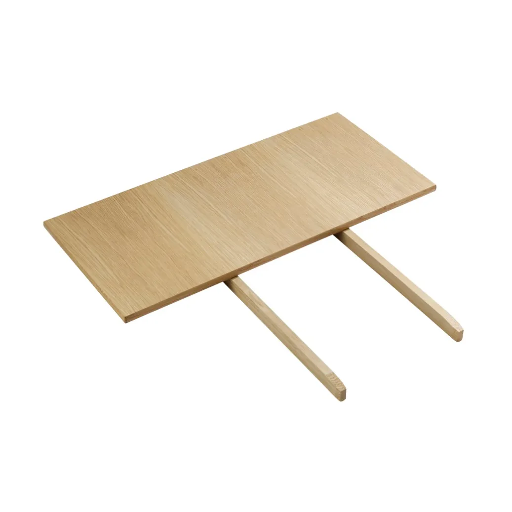 C35 テーブル extension leaf, 82x37 cm oak nature-oak nature lacquered FDB Møbler