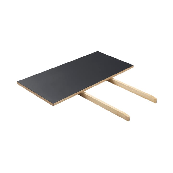 C35 テーブル extension leaf - 95x45 cm dark grey-oak nature lacquered - FDB Møbler