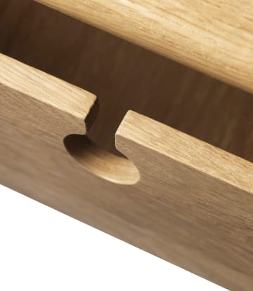 C67 Butler デスク - Oak nature lacquered, 60x120 cm - FDB Møbler