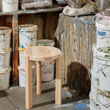 D108 Ragnesminde サイドテーブル Ø35 cm - Nature - FDB Møbler