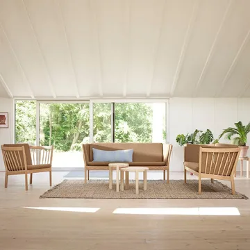 D108 Ragnesminde サイドテーブル Ø35 cm - Nature - FDB Møbler