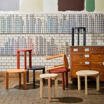 D108 Ragnesminde サイドテーブル Ø35 cm - Nature - FDB Møbler