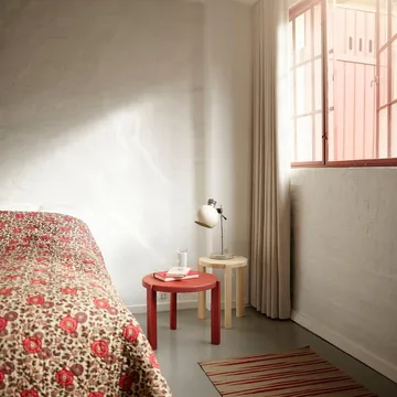 D108 Ragnesminde コーヒーテーブル Ø48 cm - Carmine red - FDB Møbler