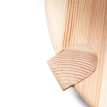 D108 Ragnesminde コーヒーテーブル Ø48 cm - Pine untreated - FDB Møbler