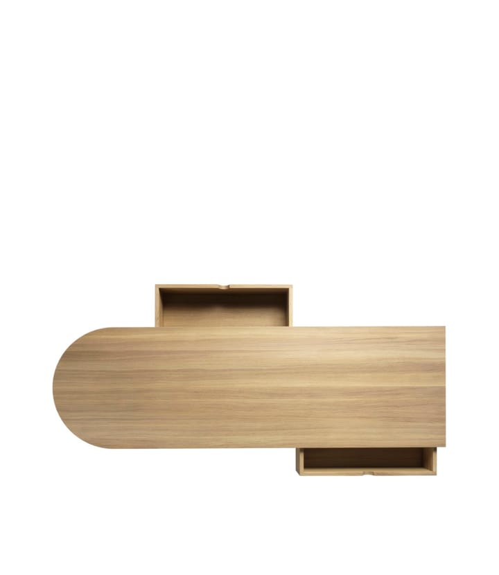 F24 Radius ベンチ, Oak nature lacquered 45x145 cm FDB Møbler