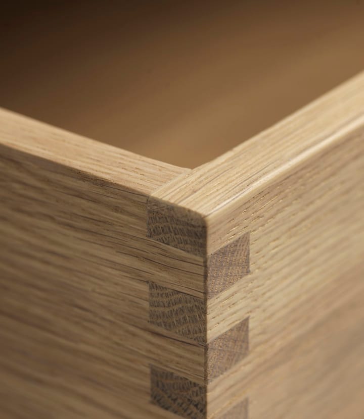 F24 Radius ベンチ, Oak nature lacquered 45x145 cm FDB Møbler