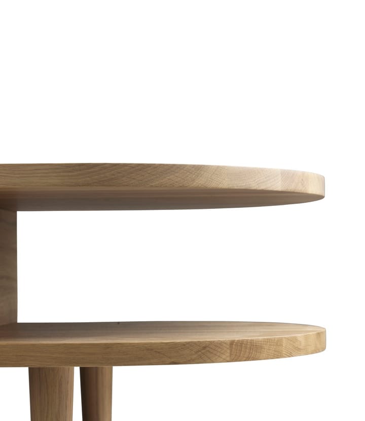 F24 Radius ベンチ, Oak nature lacquered 45x145 cm FDB Møbler