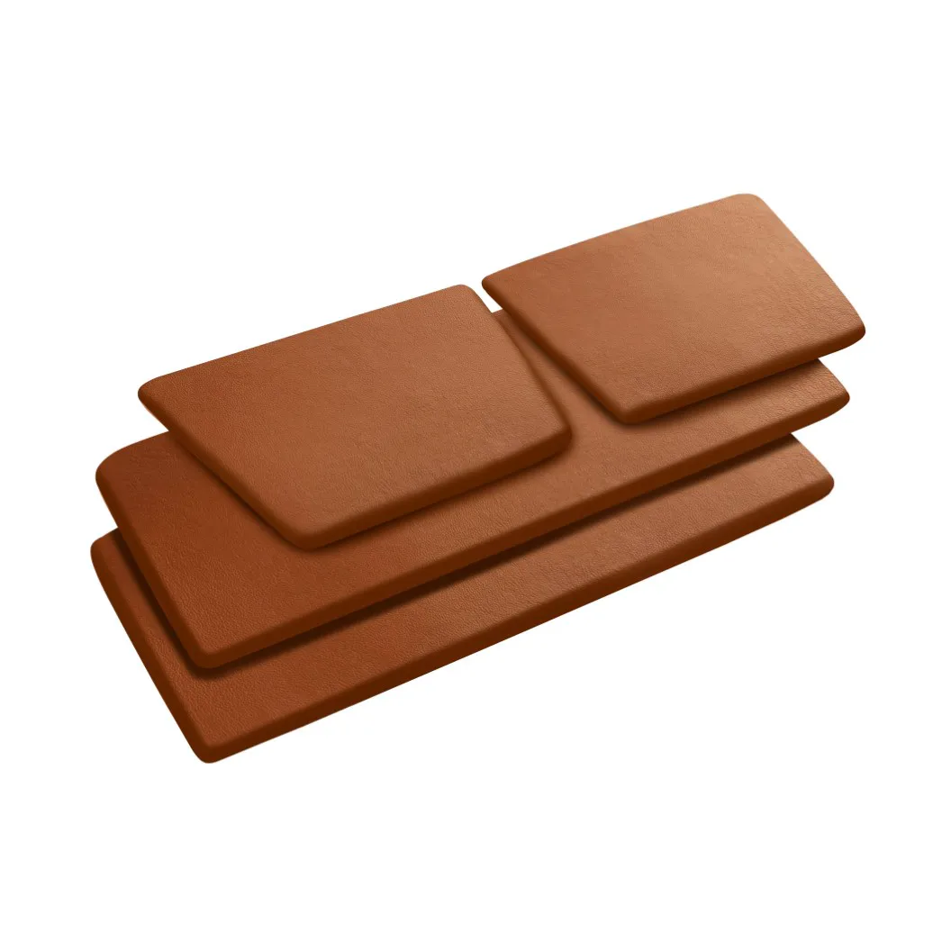 J148 シートクッション, Cognac leather FDB Møbler