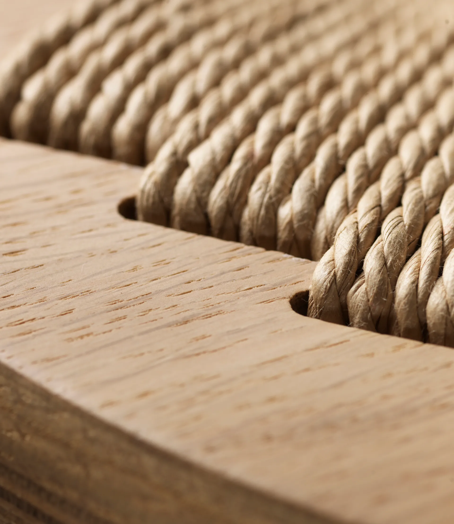 J165C bar チェア 65 cm, Oak nature lacquered-nature FDB Møbler